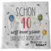 Servietten 40. Geburtstag