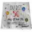 Servietten 50. Geburtstag
