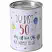 Spardose 50. Geburtstag