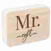 Mr. Right Holzaufsteller