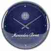 Nostalgic Art Wanduhr Mercedes-Benz Silver & Blue