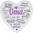 Herz Schild Oma