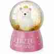 Mini Glitzerkugel Katze