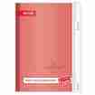 Hausaufgabenheft Unicolor für clevere Faule rot