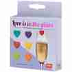 Legami Glasmarkierer Love Is In The Glass