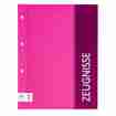 Zeugnismappe Spectrum mit Buchschrauben Pink