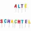 Geburtstagskerzen Alte Schachtel