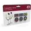 Vinyl und Kassetten Glasmarker 6er Set