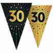 Wimpelkette Golden Celebrations 30. Geburtstag