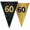 Wimpelkette Golden Celebrations 60. Geburtstag