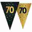 Wimpelkette Golden Celebrations 70. Geburtstag