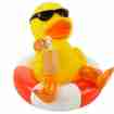 Schwimmring Badeente