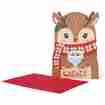 Legami Weihnachtskarte Reindeer Hot Cocoa Warmest Wishes