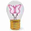 Legami Tischlampe in Glühbirnenform Butterfly Bulb Fiction