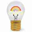 Legami Tischlampe in Glühbirnenform Rainbow Bulb Fiction