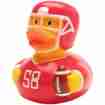 Football Quietscheentchen-Gummiente 9cm