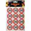 Aufkleber Verkehrstafel 30 Geburtstag