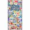 Legami Strandtuch Travel Stickers Beach Towel