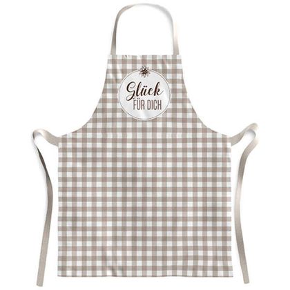 Küchenschürze Glück für Dich