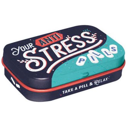 Nostalgic Art - Anti Stress Pills Mint Box 15g