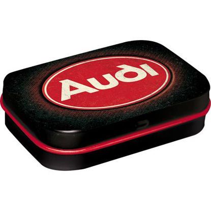 Nostalgic Art - Audi Logo Red Shine Mint Box 15g