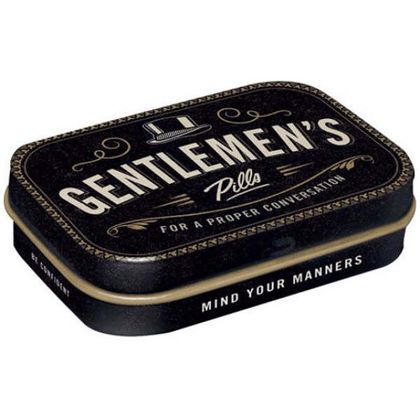 Nostalgic Art - Gentlemen Pills Mint Box 15g