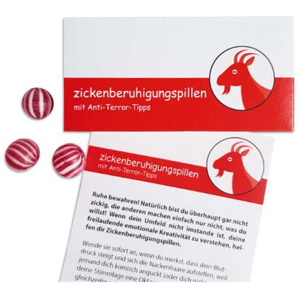 Zickenberuhigungspillen