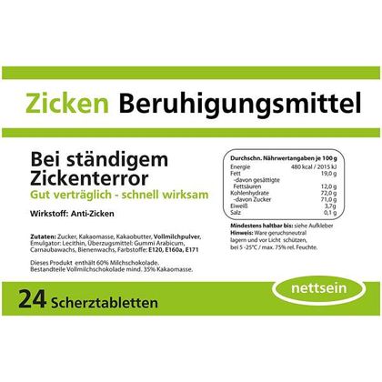 Zicken Beruhigungsmittel