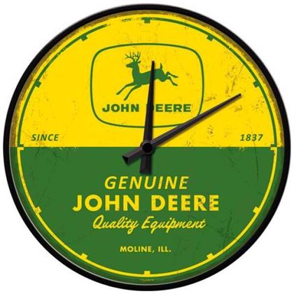 Nostalgic Art Wanduhr John Deere Genuine