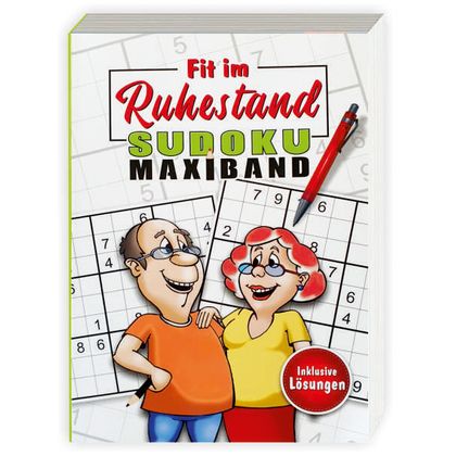 Fit im Ruhestand Sudoku XL Rätselbuch