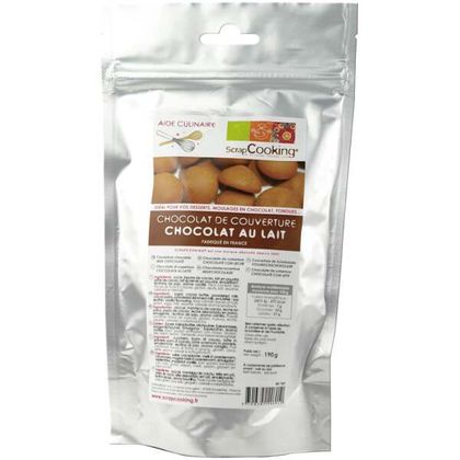 ScrapCooking Schokoladenkuvertüre Milch 190g