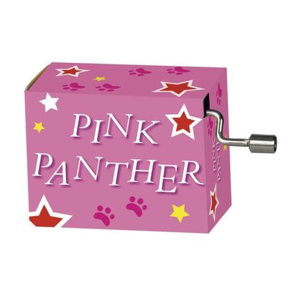 Handkurbel Musikdose Pink Panther