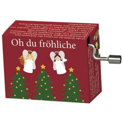 Handkurbel Musikdose Oh du fröhliche