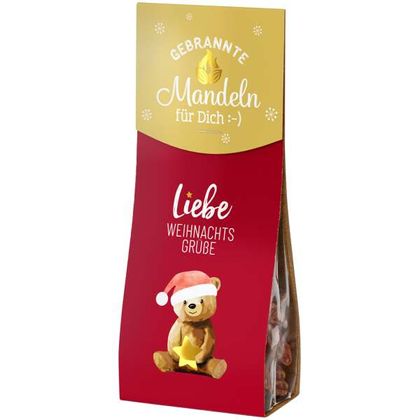 Gebrannte Mandeln Liebe Weihnachtsgrüsse 60g