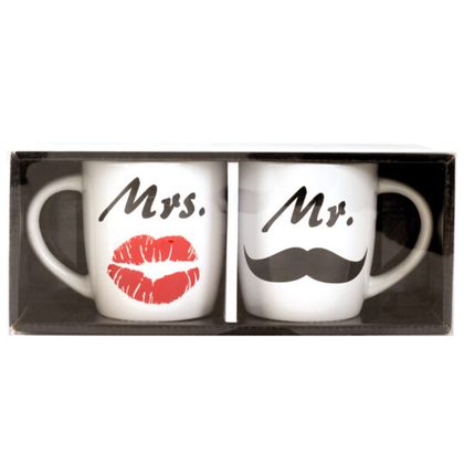 Mr & Mrs Tassen Set