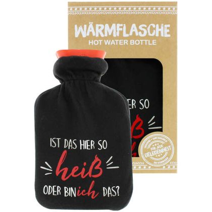 Wärmeflasche Ist das hier so heiss