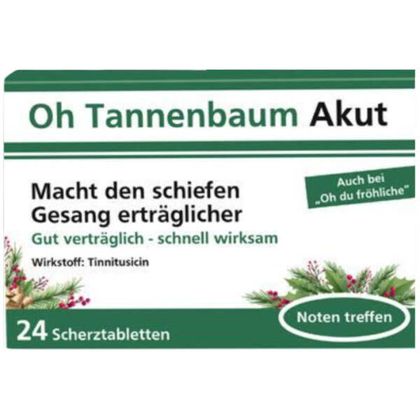 Scherztabletten Oh Tannenbaum