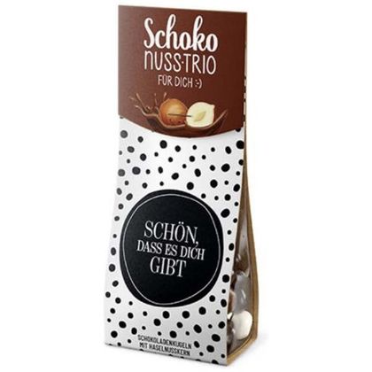 Schokonuss Trio Schön dass es dich gibt 90g