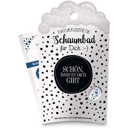 Schaumbad Schön dass es dich gibt schwarz/weiss 40ml
