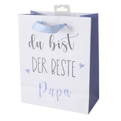 Geschenktüte Du bist der beste Papa 25cm