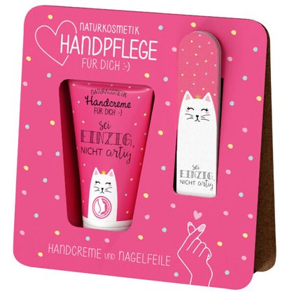Handpflege-Set Sei einzig nicht artig Katze