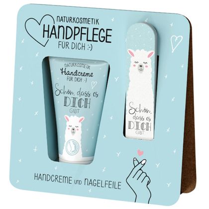 Handpflege-Set Schön dass es dich gibt Lama