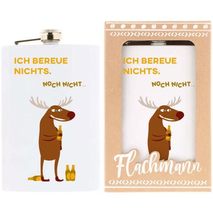Flachmann Elch