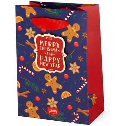 Legami Weihnachtsgeschenktüte Gingerbread Klein