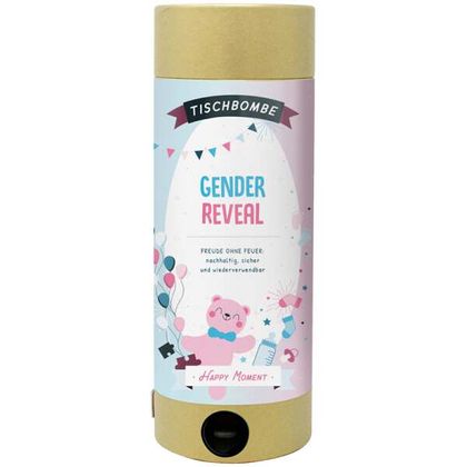 Tischbombe Gender Reveal Girl