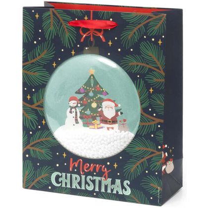 Legami Weihnachtsgeschenktüte Weihnachtskugel Gross