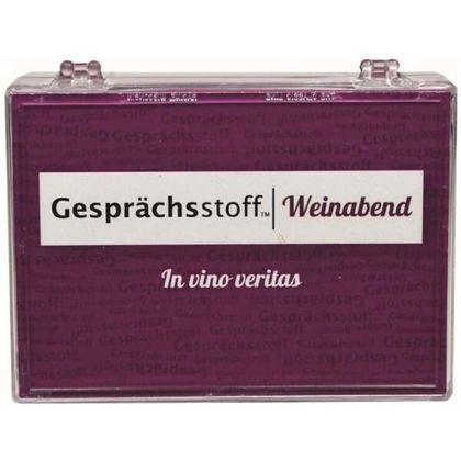 Gesprächsstoff Weinabend
