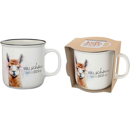 Kultbecher Lama Voll schön dass es dich gibt 250ml