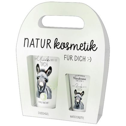 Naturkosmetik-Set Esel Zum Glück gibt es Dich