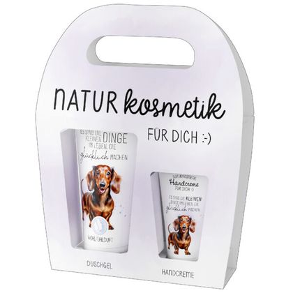 Naturkosmetik-Set Dackel Es sind die kleinen Dinge